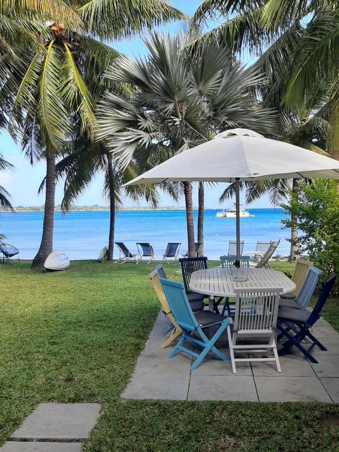 Fantastic Spacious Beachfront Villavacances Grand Bay Luaran gambar