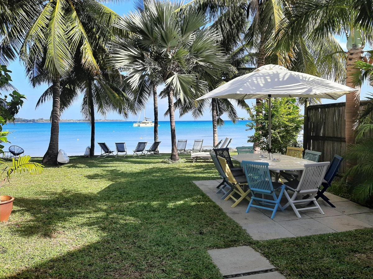 Fantastic Spacious Beachfront Villavacances Grand Bay Luaran gambar